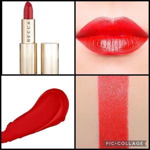 BECCA COSMETICS Ultimate Lipstick Love Lipstick - Crimson - Brand New In Box
